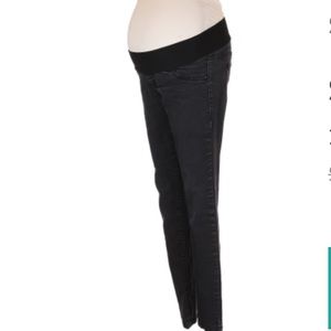Old Navy gray/black denim Maternity jeans, Size S